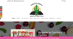 Desktop Screenshot of carolynsclassics.com